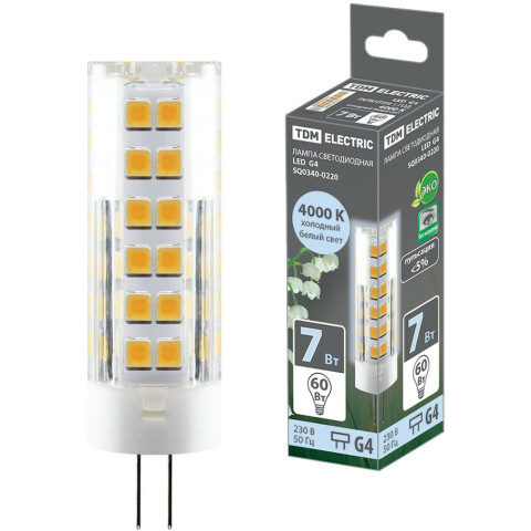 Светодиодная лампочка TDM ELECTRIC SQ0340-0220 (7 Вт, G4)