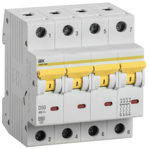 Автоматический выключатель IEK MVA31-4-050-C