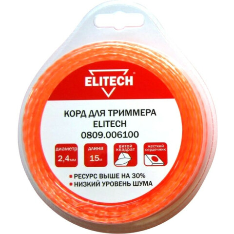 Леска Elitech 0809.006100