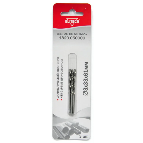 Сверло Elitech 1820.050000