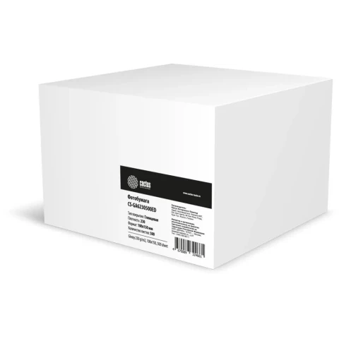 Бумага Cactus CS-GA6230500ED (A6, 230 г/м2, 500 листов)