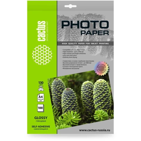 Бумага Cactus CS-GSA4130100 (A4, 130 г/м2, 100 листов)