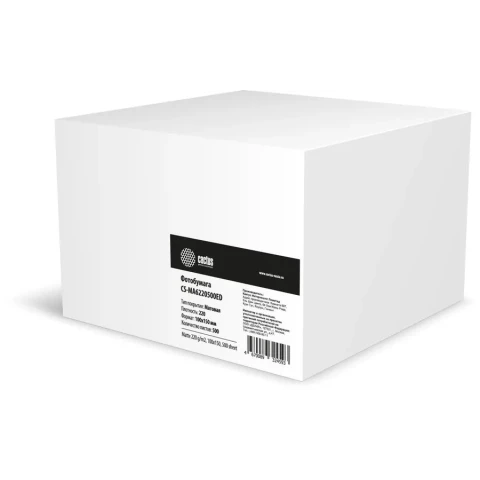 Бумага Cactus CS-MA6220500ED (A6, 220 г/м2, 500 листов)