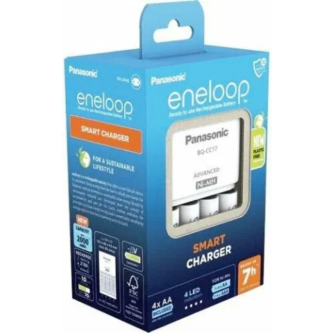 Зарядное устройство для аккумуляторов Panasonic K-KJ17MCD40E + 4x AA 2000 mAh