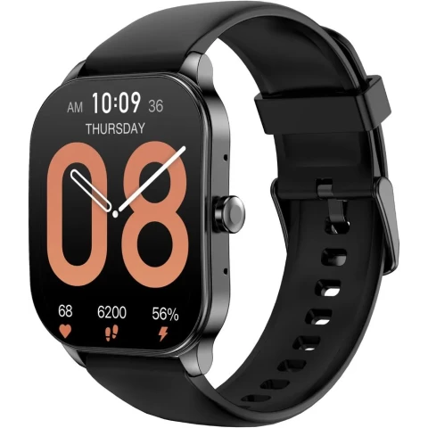 Умные часы Xiaomi Amazfit Pop 3S Metallic Black