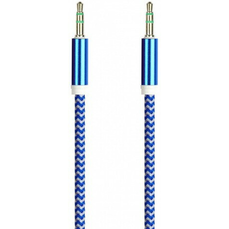 Кабель 3.5 Jack (M) - 3.5 Jack (M), 1м, Smartbuy A-35-35 Blue