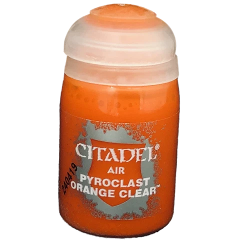 Краска Games Workshop Citadel Colour Air: Pyroclast Orange Clear, 24 мл