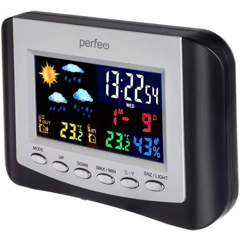 Метеостанция Perfeo Color+ (PF-S3332BS)