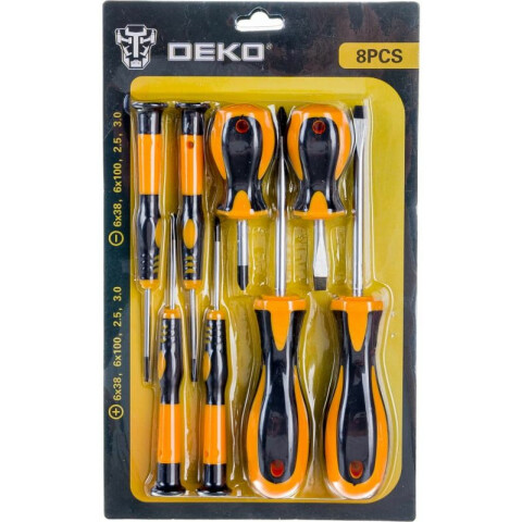 Набор отвёрток DEKO SS08