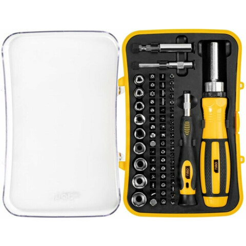 Отвёртка с битами Deli DL3565