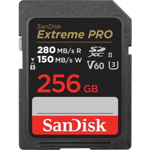 Карта памяти 256Gb SD SanDisk Extreme Pro (SDSDXEP-256G-GN4IN)