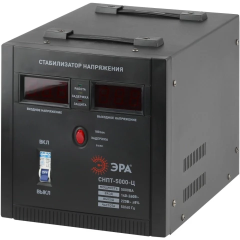 Стабилизатор напряжения ЭРА СНПТ-5000-Ц