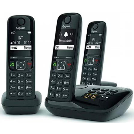 Радиотелефон Gigaset AS690A TRIO Black