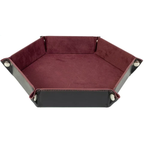 Лоток для кубиков MTGtrade кофейный шестиугольный большой 23х23см