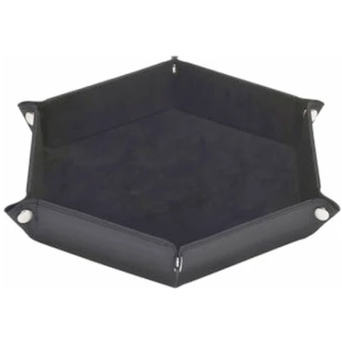 Лоток для кубиков MTGtrade черный шестиугольный большой 23х23см