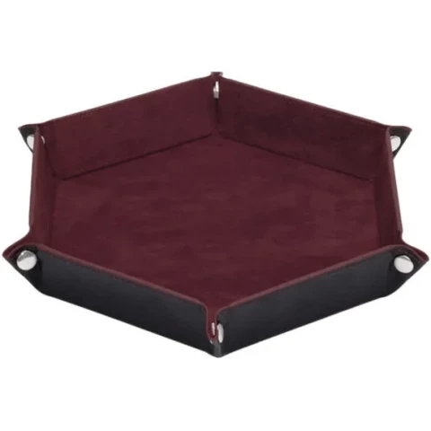 Лоток для кубиков MTGtrade коричневый шестиугольный большой 23х23см