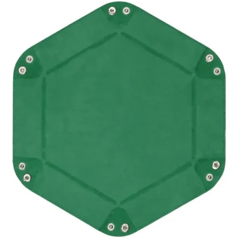 Лоток для кубиков MTGtrade зелёный шестиугольный большой 23х23см