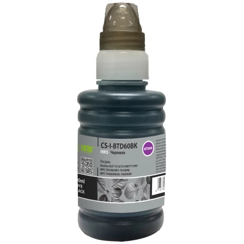 Чернила Cactus CS-I-BTD60BK Black