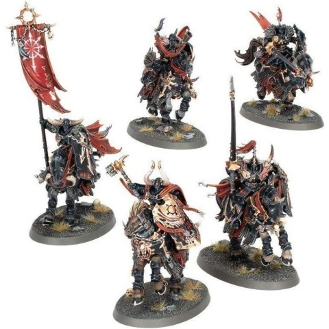 Миниатюра Games Workshop AoS: Slaves to Darkness Chaos Knights