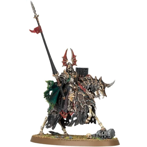 Миниатюра Games Workshop AoS: Soulblight Gravelords Wight King On Steed