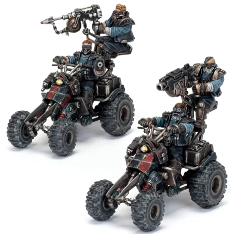 Миниатюра Games Workshop Necromunda: Orlock Outrider Quads