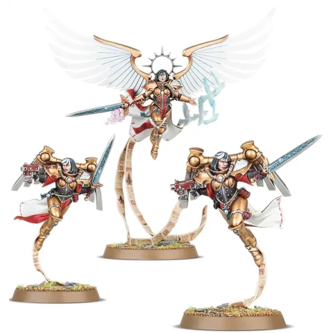 Миниатюра Games Workshop WH40K: Adepta Sororitas Celestine Living Saint (2021)