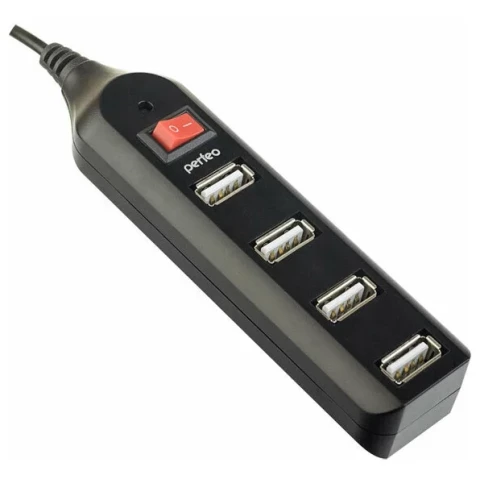 USB-концентратор Perfeo PF-HYD-6001H Black