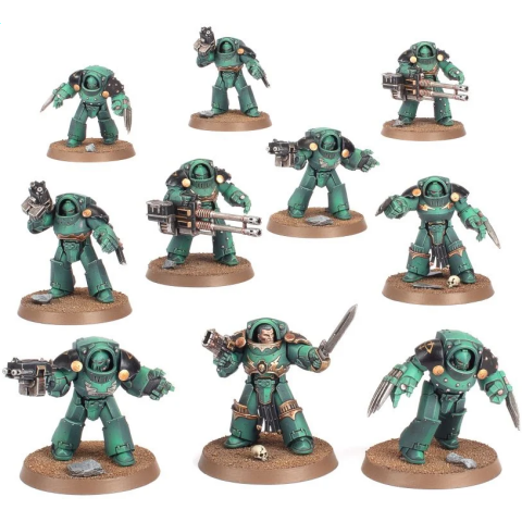 Миниатюра Games Workshop WH Horus Heresy: Legiones Astartes Terminator Tartaros Squad