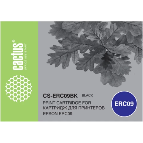 Заправочный комплект Cactus CS-ERC09BK Black