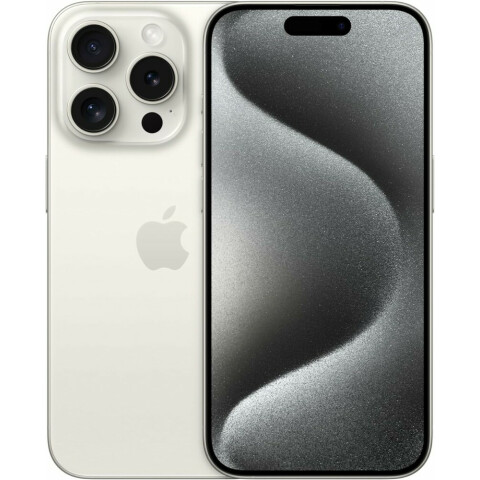 Смартфон Apple iPhone 15 Pro 256Gb White Titanium (MTQ93ZA/A)