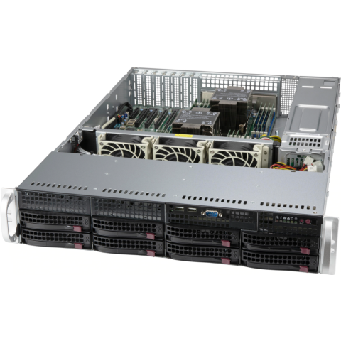 Серверный корпус SuperMicro CSE-825BTQC-R1K23LPB