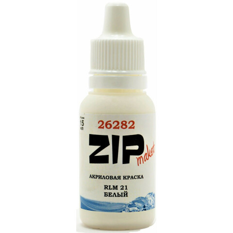 Краска ZIPmaket RLM 21 White, 15 мл