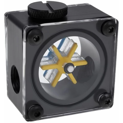Датчик потока для СЖО Alphacool Eisfluegel flow indicator G1/4 square acetal (17350)