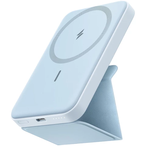 Внешний аккумулятор Anker PowerCore Mag-Go 5000 Blue