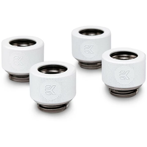 Фитинг для СЖО EKWB EK-HDC Fitting 12mm White (4-pack) (3830046992581)