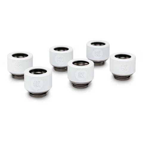 Фитинг для СЖО EKWB EK-HDC Fitting 12mm White (6-pack) (3830046992598)