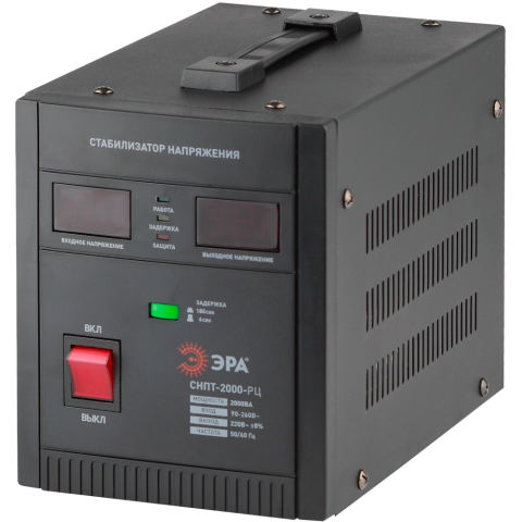 Стабилизатор напряжения ЭРА СНПТ-2000-РЦ