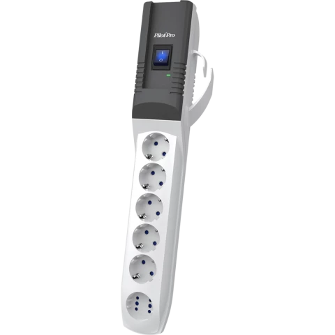 Сетевой фильтр Pilot PRO 2023 1.8м Grey