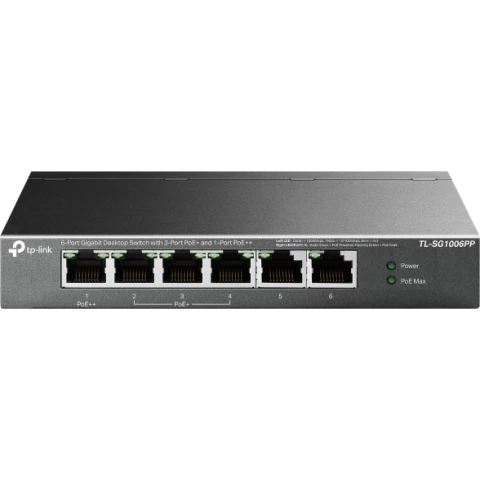 Коммутатор (свитч) TP-Link TL-SG1006PP