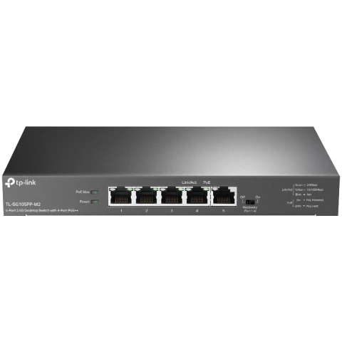 Коммутатор (свитч) TP-Link TL-SG105PP-M2