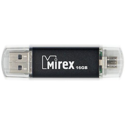 USB Flash накопитель 16Gb Mirex Smart Black