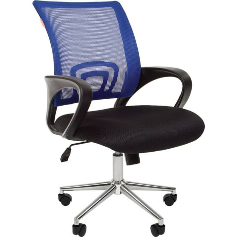 Офисное кресло Chairman 696 TW Blue/Chrome
