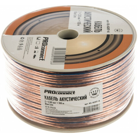 Кабель акустический PROconnect 01-6207-6, 100м