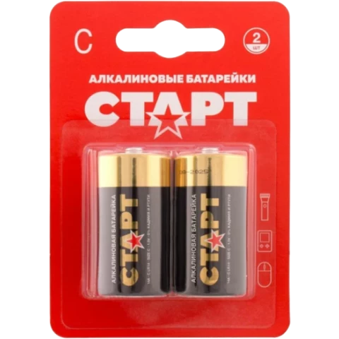 Батарейка СТАРТ (C, 2 шт.)
