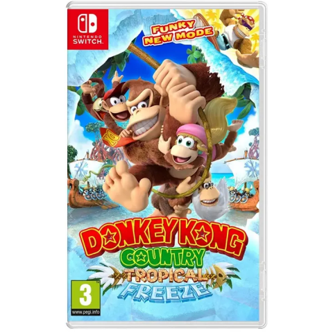 Игра Donkey Kong Country: Tropical Freeze для Nintendo Switch