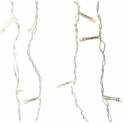 Гирлянда ECOLA Бахрома 5x0.5м 135Led Green