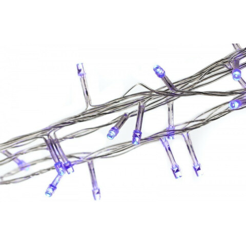 Гирлянда ECOLA Нить 15м 200Led Blue (IP44)