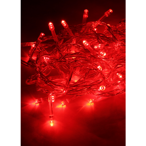 Гирлянда КОСМОС 80 LED Balls Red