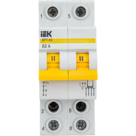 Выключатель-разъединитель IEK MPR10-2-063