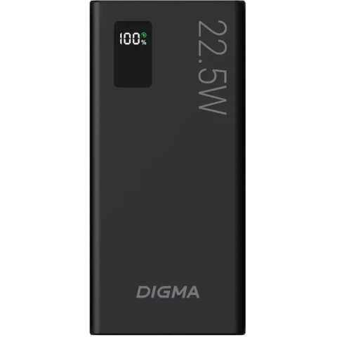 Внешний аккумулятор Digma DGPF10A22PBK